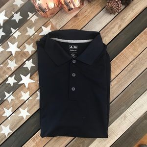 Adidas size large men’s navy polo